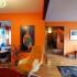 Оранжевая гостиная: фото, интерьер, дизайн